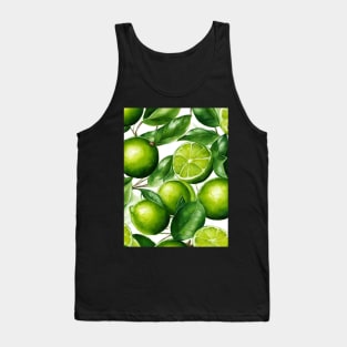 Limes on white Tank Top